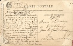 Arts - Tableau - Watercolor - Castle - CPA 