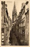 Saint Malo - La Grande Rue et Cathedrale Boulangerie - CPA 