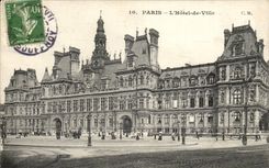 Paris - 4 - L'Hotel de Ville - CPA 