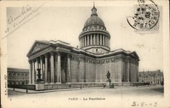 Paris - 5 - the Pantheon - CPA
