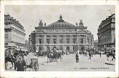 Paris - 9 - Place de l'Opera - CPA 