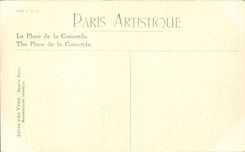 Paris - 8 - Place of the Harmony - CPA