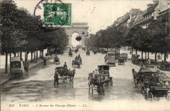 Paris - 8 - Arc de Triomphe - Elysees Fields - the CPA
