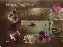 Celebrates - Happy Birthday - Italia - Italy - Venetia Venice - CPA