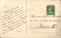 Festivals - Happy New Year - Sweet Country Scene - CPA