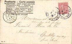 Fantasy - Child - sweet girl with curly to hate - CPA