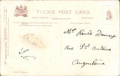 CPA Fantaisie Paysage au bord de la mer