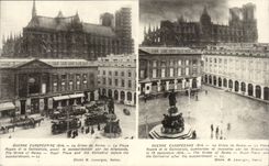 CPA European War of 1914 the crime of Reims