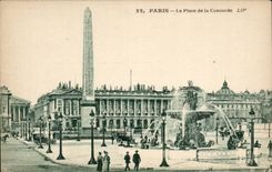 Paris - 8 - Place de la Concorde - CPA 