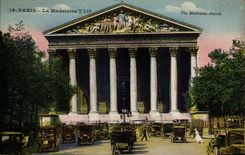 Paris - 8 - the Madeleine - CPA