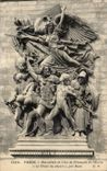 Paris - 8 - Low Relief of Arc de Triomphe - CPA