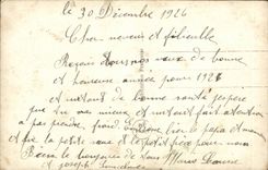 Fantasy - Children - Happy New Year - Two sweet little girls - CPA