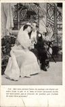 Fantaisie - Couple - Mariage - Wedding - Bride - CPA 