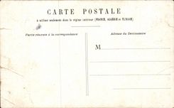 Fantaisie - Couple - Mariage - Wedding - Bride - CPA 