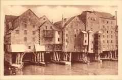 Meaux - Old Houses - CPA