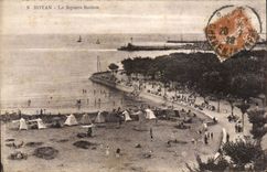 Royan - der Bollon allgemeine Garten - der Strand - CPA