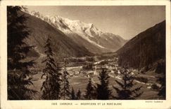 Chamonix - Argentiere et le Mont Blanc - CPA 