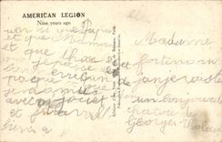 The United States - the USA - The American Legion - 9 years ago - CPA