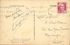 Chamonix - Le Mont Blanc - CPA 