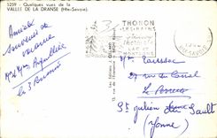 Suisse - Schweiz - Vallee de la Dranse CPA 