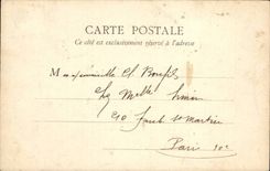 Paris -1 - Statue de Louis XVIII - CPA 