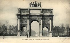 Paris - 1 - Arc de Triomphe du Carrousel CPA 