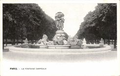 Paris - 6 - the Fountain Carpeaux CPA
