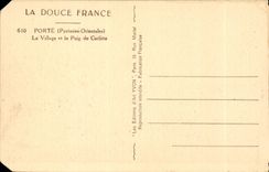 Gate - Soft France - the Village and Puig de Carlittle - CPA