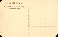 Latours de Carol - Vault Saint Fructus - CPA