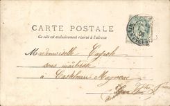 Fantaisie - Couple - Douce Harmonie - piano - klavier - CPA 