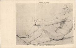 Arts - Tableau - Musee du Louvre - Paris - Ingres - Dessins - CPA 