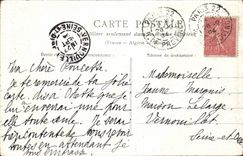 Paris - 8 - Park Heap - car CPA