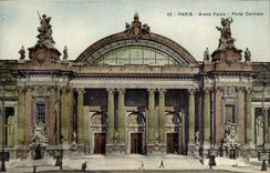 Paris - 8 - Large Palate - Central Gate CPA