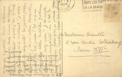 Paris - 18 - Basilique du Sacre Coeur - Montmartre - Croix - CPA