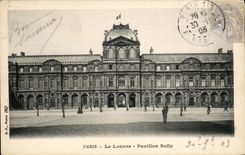Paris - 1 - Le Louvre - Pavillon Sully - CPA 