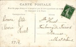 Fantasy - Child - Little girl with happy daisies - - CPA