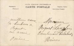 Fantasy - Child - Cute little girl with bobbed to hate - CPA