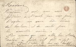 Fantasy - child - Child open At window - CPA