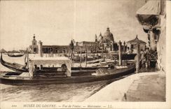 Arts - Tableaux - Musee du Louvre - Paris - Vue de Venice - Meissonier - CPA 