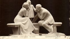 Kunste - Skulptur - Herr Boyriven - CPA des Bindestrich-J