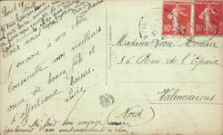 Kunste - Skulptur - Herr Boyriven - CPA des Bindestrich-J