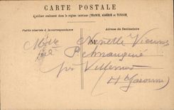 Paris - 1 - Cour du Louvre - CPA 