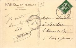 Paris - 9 - Place de l'Opera - CPA 