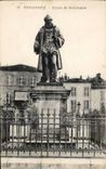 Perigueux - Statue of Montaigne - CPA