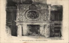 Bruniguel - Chimney of Castle CPA