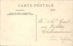 Paris - 8 - Avenue of the Champs Elysees - bicycle - horse - CPA