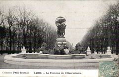 Paris - 6 - Garden of Luxembourg - Carpeaux Fountain - CPA