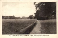 Passy - College Saint Jean de Passy - Les Terrains de Jeux de Bagatelle - CPA 