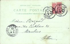 Paris - 18 - Le Moulin Rouge - Illustration - Montmartre - red mill - CPA