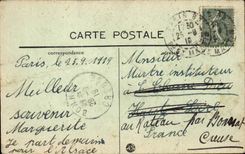 Paris - 8 - Avenue of the Champs Elysees - CPA -